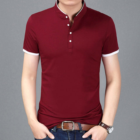 Solid Color Fit Shirts