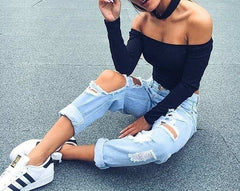 Autumn Off Slim Shirt