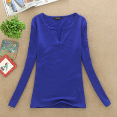 Sexy Slim V-Neck  Blouse