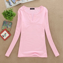 Sexy Slim V-Neck  Blouse