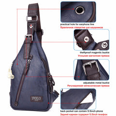 Theftproof Magnetic Button Bag