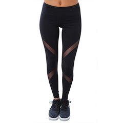 Gothic Mesh Design Trousers