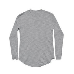 Elastic Soft Solid Long Sleeve