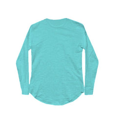 Elastic Soft Solid Long Sleeve