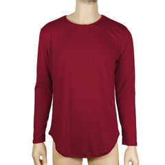 Elastic Soft Solid Long Sleeve