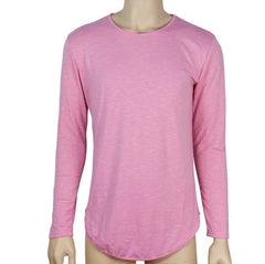 Elastic Soft Solid Long Sleeve