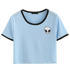 Fashion Crop Top Shirt