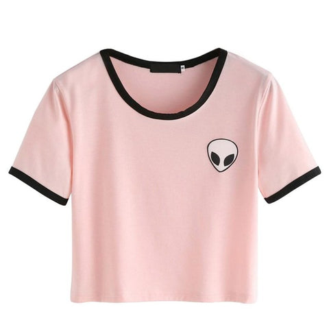 Fashion Crop Top Shirt