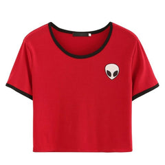 Fashion Crop Top Shirt