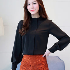 Gorgeous Long Sleeve Chiffon