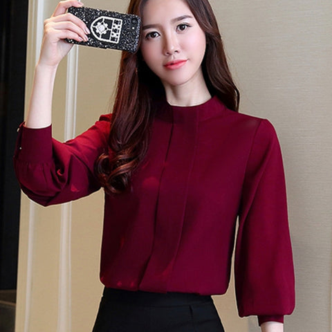 Gorgeous Long Sleeve Chiffon