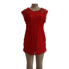 Women Tassel Short Dress