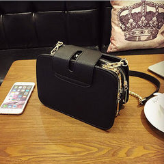 Chain Strap Flap Handbag