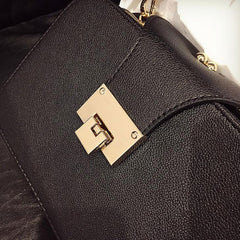 Chain Strap Flap Handbag