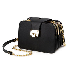 Chain Strap Flap Handbag