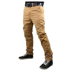 Men's Slim Solid Color Trousers