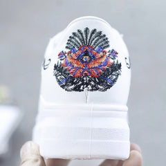 Hollow Lace-Up Women Sneakers