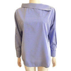 Sexy Long Sleeve Striped Shirts