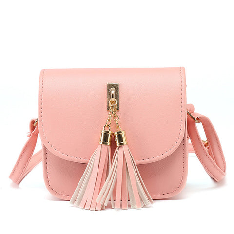 Candy Color Tassel Bags