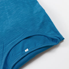 Elastic Soft Solid Long Sleeve